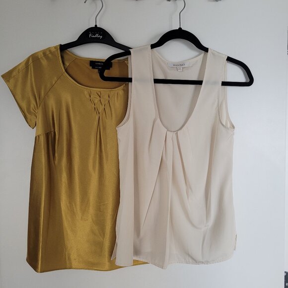 READY for Party: Two soft shiny tops - Picture 1 of 8